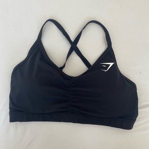 gymshark ruched sports bra